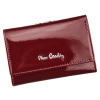 Skórzany portfel damski Pierre Cardin 05 LINE 117 czerwony – widok z przodu Pierre Cardin 05 LINE 117 red leather women’