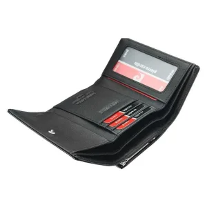 Wnętrze portfela Pierre Cardin 05 LINE 117 układ kieszeni interior view Pierre Cardin 05 LINE 117 compartments layout