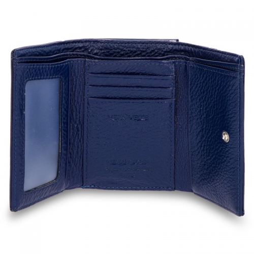 PIERRE CARDIN skórzany portfel damski 05 LINE 117 granat