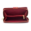 PIERRE CARDIN skórzany portfel damski PLANT 116 prawie organizer * czerwony