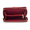 Pierre Cardin Plant 116 czerwony portfel organizer pojemne wnętrze | Pierre Cardin Plant 116 red zip-around organizer spacious interior