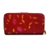 PIERRE CARDIN skórzany portfel damski PLANT 116 prawie organizer * czerwony