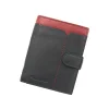 Pierre Cardin SAHARA TILAK14 326A – Ekskluzywny czarny portfel męski z czerwonym akcentem. Pierre Cardin SAHARA TILAK14