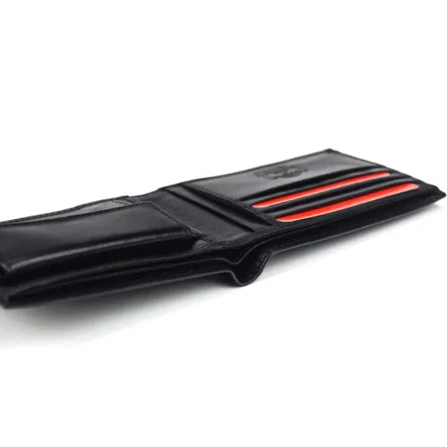 Portfel męski Pierre Cardin – układ przegród i kieszeni Pierre Cardin men’s wallet – compartment and pocket layout