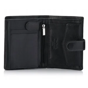 Wnętrze portfela męskiego Pierre Cardin YS604 326A – miejsca na karty i banknoty | Interior of Pierre Cardin YS604 326A men’s wallet – card and banknote slots