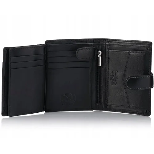 Portfel męski Pierre Cardin YS604 326A otwarty – funkcjonalne wnętrze | Pierre Cardin YS604 326A men’s wallet open – functional interior