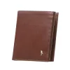 Puccini MU1698 skórzany portfel – wnętrze z miejscami na karty / Puccini MU1698 leather wallet – inside card slots