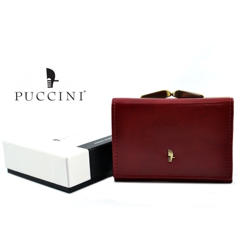Puccini Masterpiece MU1701 3 portfel damski ochrona kart RFID