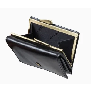 Wnętrze portfela Puccini Masterpiece MU1701-1 czarny – układ przegródek Interior of Puccini Masterpiece MU1701-1 black wallet – compartments layout