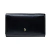 Portfel Puccini MU1706-1 – tylna strona, czarna skóra naturalna Puccini MU1706-1 wallet – back view, genuine black leather
