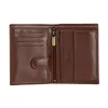Puccini MU1907 – wnętrze portfela z przegródkami i suwakiem / Puccini MU1907 – wallet interior with card slots and zipper