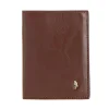 Puccini MU1907 – portfel męski skórzany brązowy, widok z tyłu / Puccini MU1907 – men’s leather wallet brown, back view