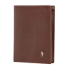Puccini MU1907 – skórzany portfel męski brązowy, widok z przodu / Puccini MU1907 – brown genuine leather men’s wallet, f