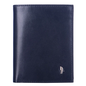 Puccini MU1907 – skórzany portfel męski czarny, widok z przodu / Puccini MU1907 – black genuine leather men’s wallet, fr