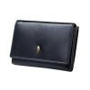 Skórzany portfel damski PUCCINI MU1950 1 w kolorze czarnym – widok z przodu. | PUCCINI MU1950 1 women’s leather wallet i
