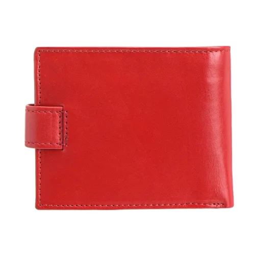 Puccini MU1953 czerwony portfel damski – tył Puccini MU1953 red women’s wallet – back view