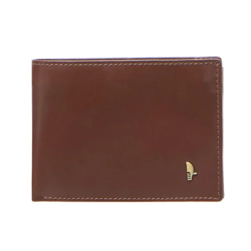 Puccini MU 20438/2 portfel męski – układ przegródek i kieszeń na bilon / Puccini MU 20438/2 men’s wallet – compartments and coin pocket layout