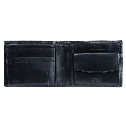 PUCCINI MU1694-1 – wnętrze portfela z przegródkami na karty / PUCCINI MU1694-1 – interior with card slots