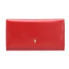 Puccini MU1705-3 czerwony – tył portfela ze skóry naturalnej | Puccini MU1705-3 red leather wallet – back view