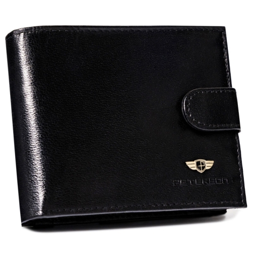 PETERSON PORTFEL MĘSKI SKÓRZANY RFID PTN 304Z-P