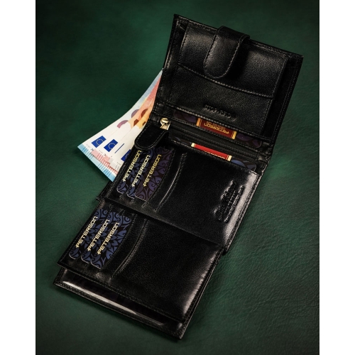 PETERSON PORTFEL MĘSKI SKÓRZANY RFID PTN 339Z-P