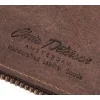 Peterson portfel męski nubuk 340 2-1-4 detal skóry | Peterson men’s nubuck wallet 340 2-1-4 leather detail