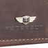 PETERSON PORTFEL MĘSKI SKÓRZANY NUBUK na suwak 340 2-1-4 RFID