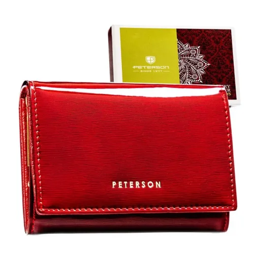 Profil portfela damskiego Peterson – pojemna konstrukcja i solidne wykonanie / Side view of Peterson women’s wallet – spacious construction and solid craftsmanship