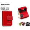 Portfel damski PETERSON PTN 76115-SGN czerwony