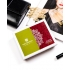 PETERSON Skórzany portfel damski z lakierowanej skóry naturalnej czerwony BC-412 RFID