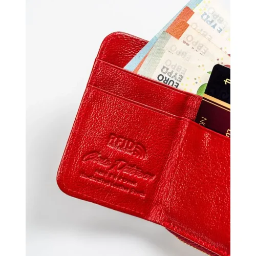 Portfel Peterson BC-423229 ułożenie poziome detale złote okucia | Horizontal Peterson BC-423229 wallet details gold hardware