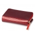 PETERSON skórzany portfel damski BC 602 RED czerwony RFID