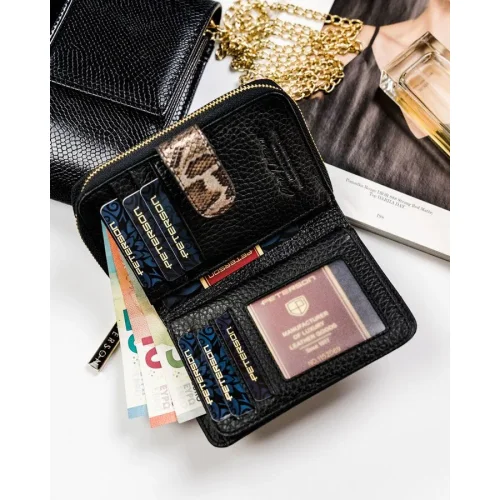 Portfel damski Peterson BS 602 – kieszeń na bilon na suwak Peterson BS 602 women’s wallet – zippered coin pocket