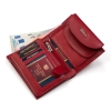 PETERSON skórzany portfel damski RFID RD-357