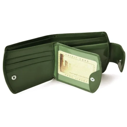 STEFANIA 012-T skórzany portfel damski