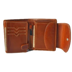 Portfel damski Bartex 009D – widok wewnętrzny z przegródkami Bartex 009D women’s wallet – inside view with compartments