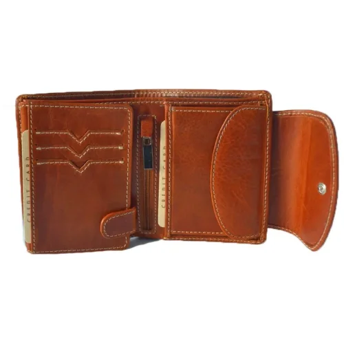 Portfel damski Bartex 009D – widok wewnętrzny z przegródkami Bartex 009D women’s wallet – inside view with compartments