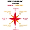 VERONA Tattoo skórzany portfel męski 012M z tatuażem róża wiatrów