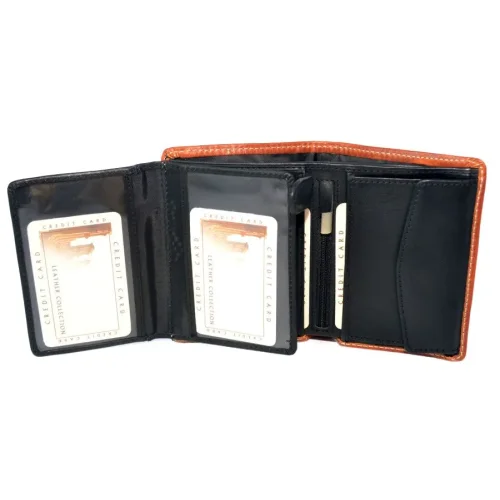 Portfel VERONA Tattoo 012M – kieszeń na bilon zapinana na zatrzask VERONA Tattoo 012M wallet – coin pocket with snap closure