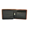 Wnętrze skórzanego portfela męskiego Verona Tattoo 096M | Interior of Verona Tattoo 096M men's leather wallet
