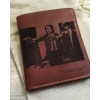 Portfel VERONA Tattoo 348M z grawerem Pulp Fiction – przód / VERONA Tattoo 348M wallet with Pulp Fiction engraving – fro