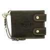 Always Wild 2900-BIC brązowy – skórzany portfel męski z łańcuchem przód / Always Wild 2900-BIC brown – men’s leather wal