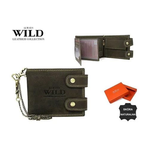 Always Wild 2900-BIC – wnętrze portfela 8 miejsc na karty / Always Wild 2900-BIC – interior with 8 card slots