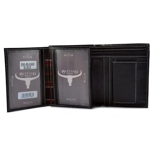 Wild Buffalo RM-06-BAW – portfel męski skóra bawola styl vintage / Wild Buffalo RM-06-BAW – buffalo leather men’s wallet vintage style