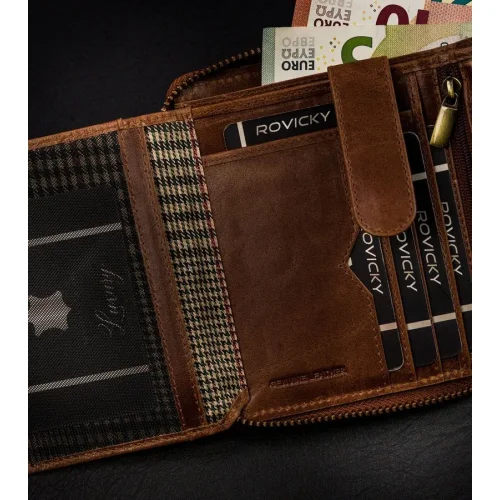 Wild N31892 portfel na suwak – bezpieczne zamknięcie Wild N31892 zip-around wallet – secure closure
