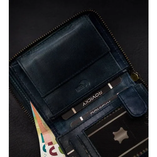 Always Wild N4Z-HWM kieszeń na bilon – portfel RFID Always Wild N4Z-HWM coin pocket – RFID leather wallet