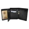 Portfel męski Bartex 012MB – kieszonka na monety zapinana na zatrzask Bartex men’s wallet 012MB – coin pocket with clasp