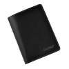 Skórzany portfel męski Bartex 012MB czarny RFID – widok z przodu EN: Bartex men’s leather wallet 012MB black RFID –