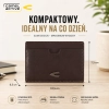 Kompaktowe etui na karty Camel Active 845-029 slim ze skóry naturalnej.