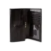 Wnętrze luksusowego portfela damskiego OCHNIK ITALY PL-187-99 – karty i dokumenty / Interior of luxury OCHNIK ITALY PL-187-99 women’s wallet – cards and documents